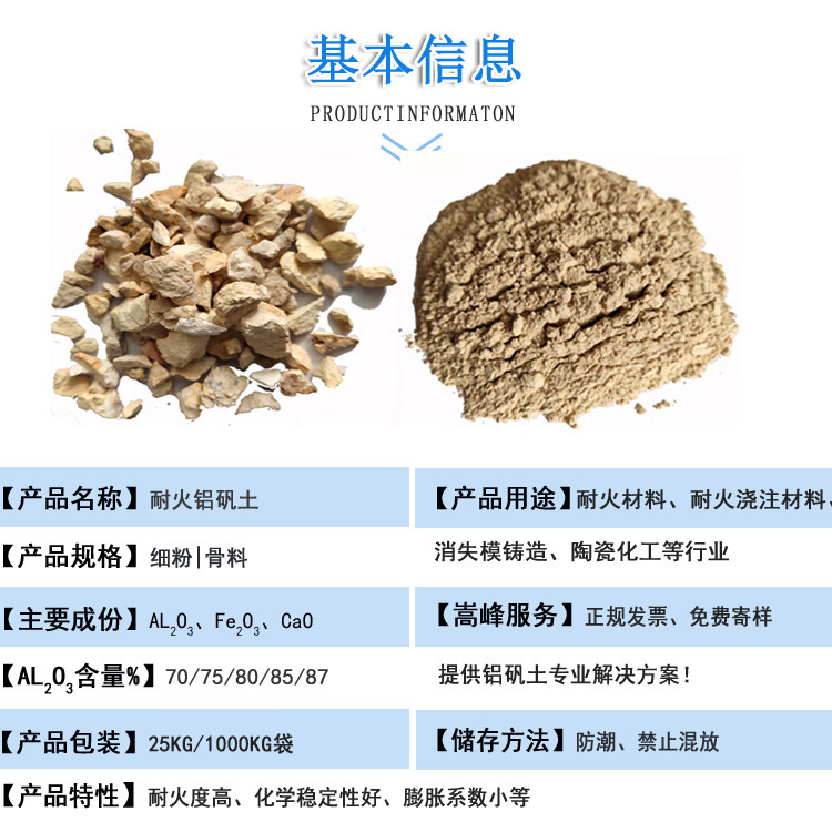 耐火鋁礬土|熟料|細粉|骨料|廠家信息圖 耐火鋁礬土|熟料|細粉|骨料|廠家信息圖